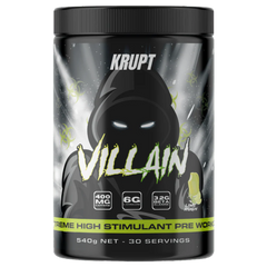 Villain high stim pre workout