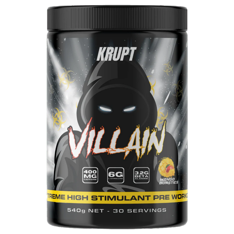 Villain high stim pre workout